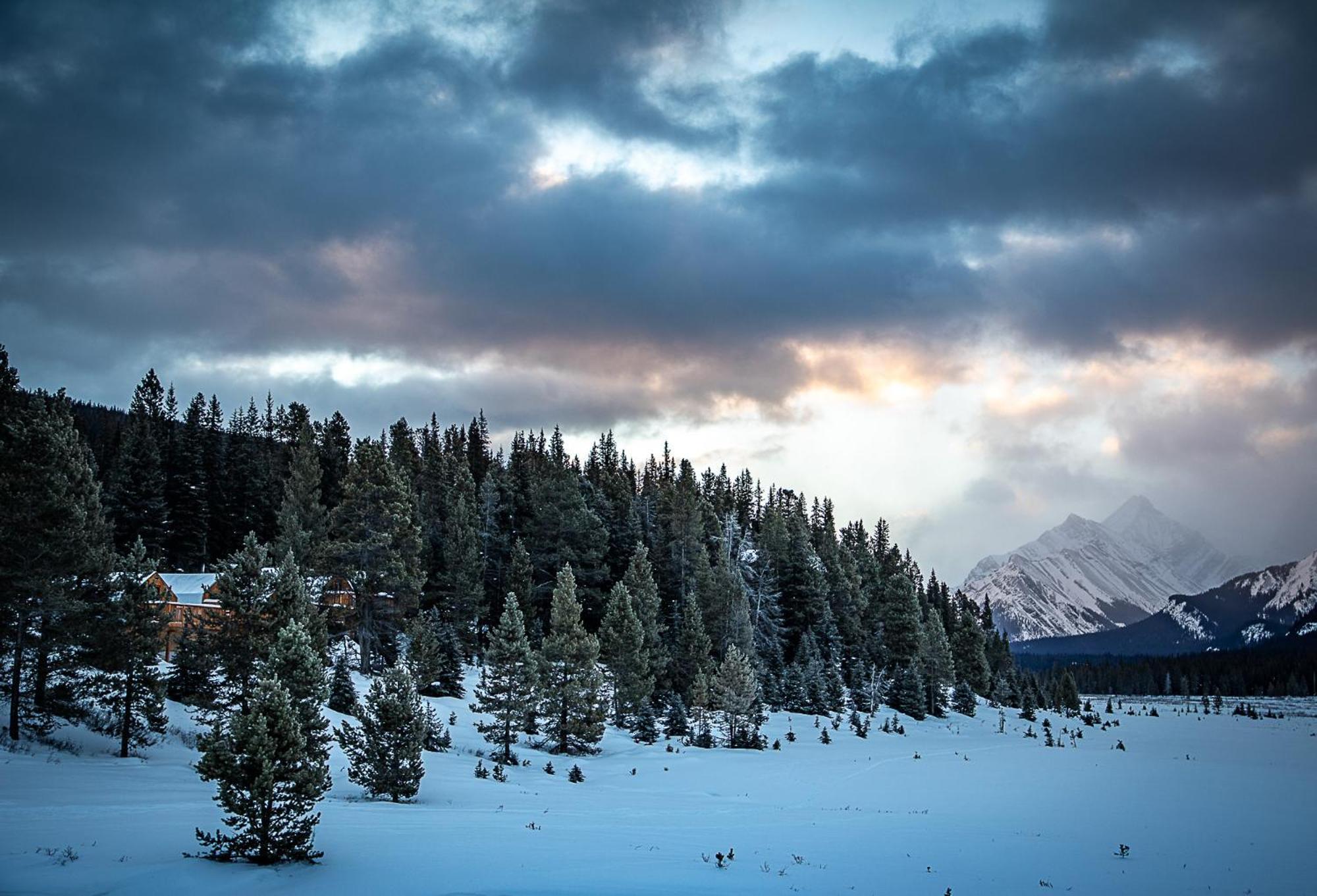 Mount Engadine Lodge 카나나스키스 외부 사진